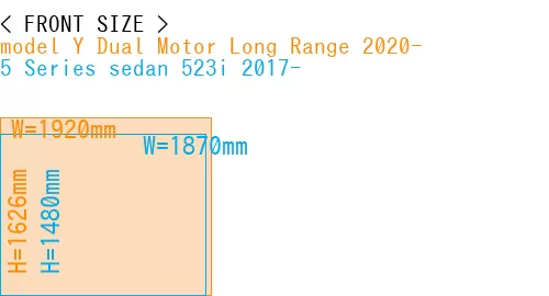 #model Y Dual Motor Long Range 2020- + 5 Series sedan 523i 2017-
